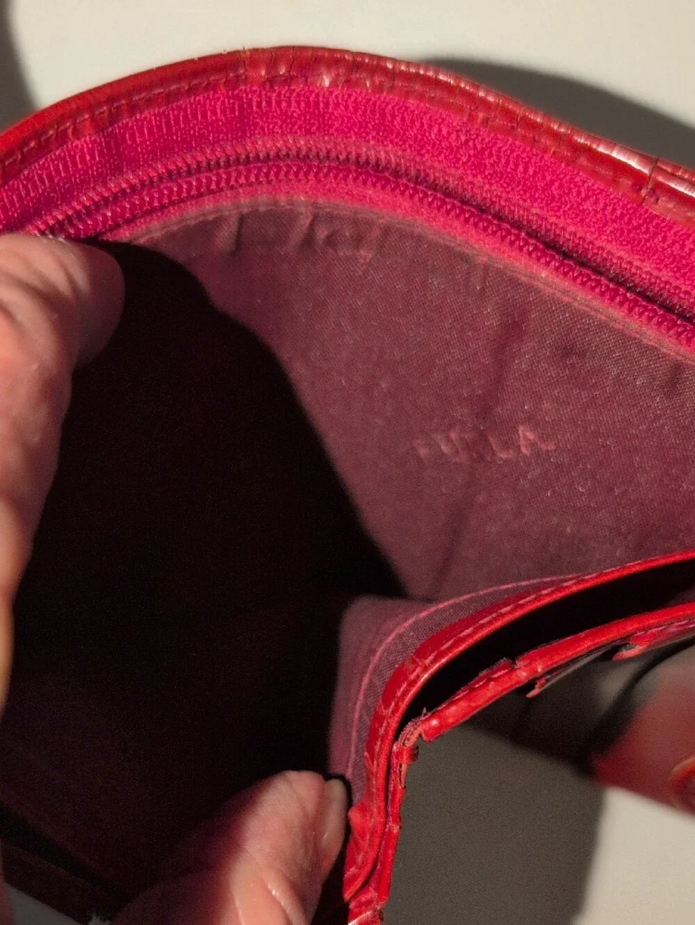 Furla italy red
